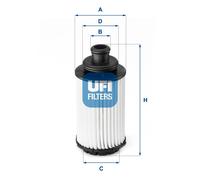 25.118.00 Filtro olio Ufi