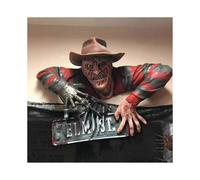 25-26 Life Size Horror Decoration, Animatronic Decoration with Interactive Dialogue, Officially Licensed, for Halloween Gatherings and Haunt