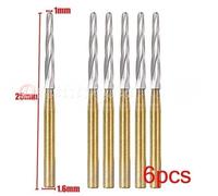 25/28mm Dental Clinical Finishing Burs Tungsten Carbide Bone Cutters 6pcs/pack