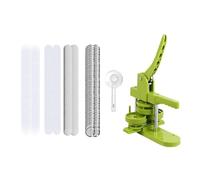 25/32/37/44/58/75mm Button Maker Machine FAI DA TE Rotondo Artigianato Fatto A Mano Distintivo Punch Presse Che Effettuano Forniture Strumenti Di Copertura In Metallo(32mm)
