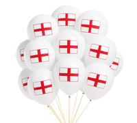 25.4cm San Giorgio Croce Inghilterra Bandiera Palloncini IN Lattice 25pcs 50pcs