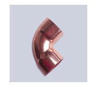25.4mm 1" Inner Dia x1mm Thickness Scoket Weld Copper End Feed 90 Deg Elbow Coupler Plumbing Fitting Water Gas Oil