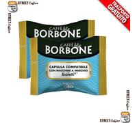 100 Capsule Caffè Borbone Miscela Oro Gialla Giallo compatibili Bialetti