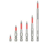25/50/65/70/90/150 Mm Power Punte di perforazione Magnetico Impatto Cacciavite Punta Antislip
