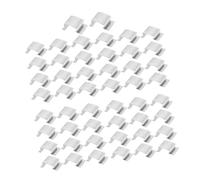 25/50 clip per vetro caricate a molla, in acciaio inox, per serre, vetri, 25 mm x 10 mm x 15 mm, antivento, design serre