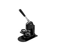 25 + 58 MM / 32 + 58 MM Badge Maker Machine Pulsante fai da te Pin con 500 pezzi gratuiti Press Kit Cerchio Fabbricazione Pulsante Strumento for la creazione Efficienza(32 and 58mm 500Pcs)