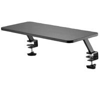 25.6" Ampio Monitor Alzata, Scrivania Montabile, Nero - MNRISERCLMP