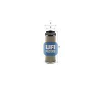 UFI 25.689.00 Filtro olio