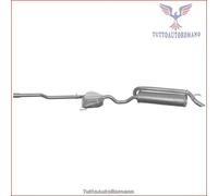 25.70.09 Silenziatore posteriore Imasaf per FIAT MAREA