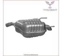 25.74.07 Silenziatore posteriore Imasaf per FIAT CROMA OPEL VECTRA C