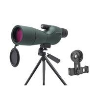 25-75x60 HD Cannocchiale Zoom Monoculare Potente Telescopio Bak4 Prisma ED Lente For Il Campeggio Esterno Bird Watching Di Ripresa(C green)