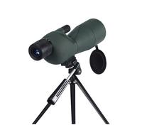 25-75x60mm HD Cannocchiale ED Lente Potente Telescopio Zoom Monoculare Bak4 Prisma For Il Campeggio Esterno Bird Watching Tiro(Green with tripod)