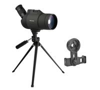 25-75x70 Cannocchiale Potente Telescopio Monoculare FMC BAK4 Impermeabile For L'attrezzatura Da Campeggio For La Caccia Al Birdwatching Chiaro Immagine(With tripod and clip)