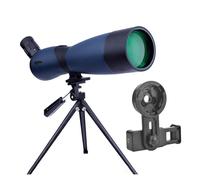 25-75x70 Zoom Cannocchiale HD Monoculare Ad Alto Ingrandimento Telescopio Impermeabile W/Treppiede Da Tavolo For Birding Caccia In Viaggio(Blue with clip)