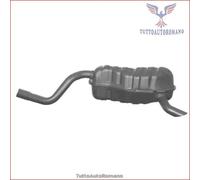 25.84.07 Silenziatore posteriore Imasaf per FIAT PUNTO IDEA LANCIA YPSILON MUSA