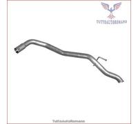 25.88.08 Tubo gas scarico Imasaf per FIAT PANDA