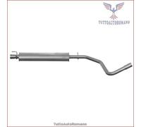 25.91.06 Silenziatore centrale Imasaf per FIAT STILO