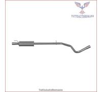 25.91.46 Silenziatore centrale Imasaf per FIAT STILO BRAVO