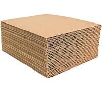 25 9x12 Cartone Corrugato Pastiglie Inserti Filler Foglio 9 x 12