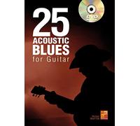 25 Acoustic Blues For Guitar - BOOK+DVD