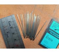 25 aghi per cucire a mano Glovers in pelle fine con punta a tre bordi...