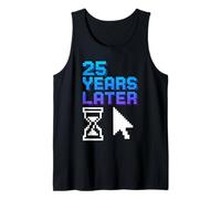 25 Anni Dopo Anniversario Retro Computer Geek 90s Group Canotta