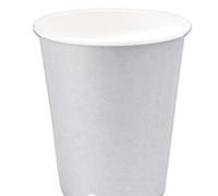 25 Bicchieri in cartoncino monouso BIODEGRADABILE - ecolor - addobbo decoro tavola feste di compleanno, natale, matrimonio, anniversario, nozze, capodanno, party ecc. (ARGENTO MATT)