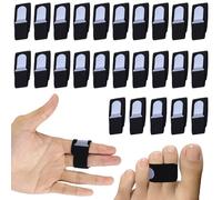 25 binari per dita trigger, fascia per dita, protezioni elastiche per le dita per l'immobilizzazione, protezione per le dita regolabile
