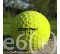 25 BRIDGESTONE E6(+) GIALLO Palla Morbida da Golf LAKEBALLS - QUALITÀ AAA AA (A B GRADE)
