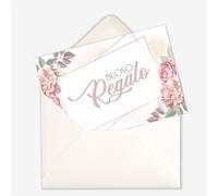 25 Buoni Regalo cm 15x10 con Buste - Gift Card personalizzabili - Biglietti Omaggio Eleganti da compilare - Voucher per Sconti Negozi Parrucchiera Estetista Studi Uffici - Coupon per Offerte Clienti