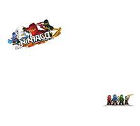 25 buste a tema Lego Ninjago C6 - - Peel & Seal