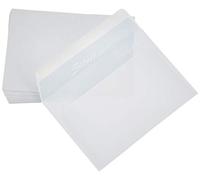 Pigna Buste Leyla 25 pezzi 114x162 mm senza finestra 70 g bianche