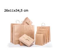 25 BUSTE IN CARTA SEALING CON MANICO 26X11X34,5 CM