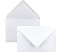 25 Buste per Inviti Matrimonio 12x18 cm Eleganti Busta Bianca con Chiusura adesiva, Carta Premium Liscia Perfette per Partecipazioni Nozze Anniversari Eventi Speciali (25, 12x18 cm)