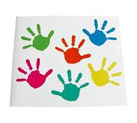 Daiber 25 Cartelle Per Ritratti Di Mani Per Bambini 13x18