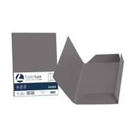 25 cartelline 3 lembi LUCE 200gr 24,5x34,5cm grafite FAVINI