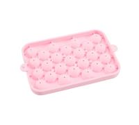 25 Cavity Ice Trays, Silicone Ice Mold with Removable Lid for Easier to Release and Stackable Freezer Storage, Efficient Cooling Function for Whiskey Bourbon Cocktails Wine Use, Food Grade Silicone