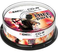 25 CD-R EMTEC SPINDLE 52x ECOC802552CB 80 MINUTI/700 MB