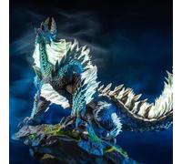 25 centimetri Monster Hunter Zinogre Figura PVC Statua Anime Action Figure Collezione Modello Bambola Decorazione Regalo Luminescenza USB