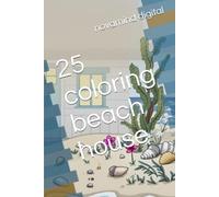 25 coloring beach house