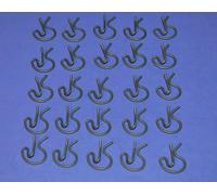 25 Comando Del Cambio Asta Clip Per GM & Chevy GMC Olds Buick Con Cambio Manuale