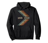 25° Compleanno 2000 Edizione Limitata Ragazzo Ragazza Stile Vintage Felpa con Cappuccio