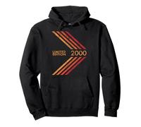 25° Compleanno per Uomo Donna 2000 Limited Edition Freccia Felpa con Cappuccio
