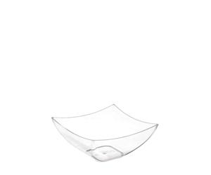 25 Coppette finger food monoporzioni in plastica trasparente Quadrate 90cc