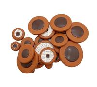 25 cuscinetti di ricambio per sassofono Altos in pelle per sassofono, accessori per la riparazione di sassofono
