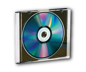 25 custodie sottili per CD/DVD