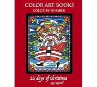 25 Days of Christmas - Color by Number Book - Standard paper edition