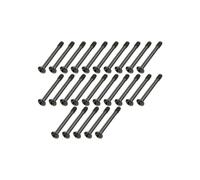 25 di Montaggio a Testa Allungate da 6-32 X 30 Mm per Case PC, Scheda Video, Radiatore, Ventola Raffreddamento Ad Acqua, Computer DIY