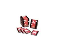 25 etichette adesive bianche 34 x 14 mm (10 fogli x 28 etichette) Markin