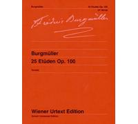 25 Etudes: Edited from the first edition. op. 100. piano.